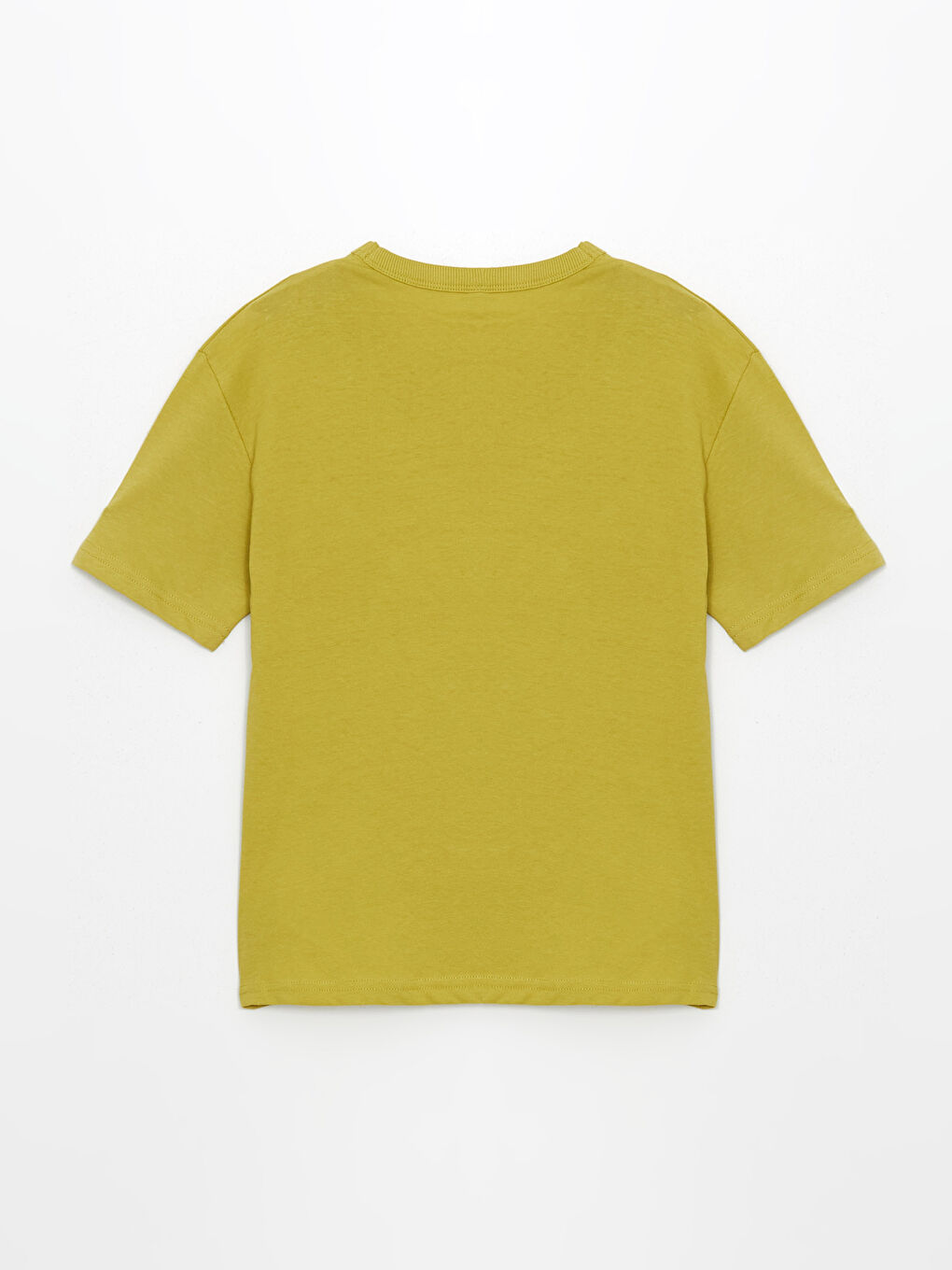 Crew Neck Printed Jersey Boys' T-Shirt -S5BO87Z4-GCQ