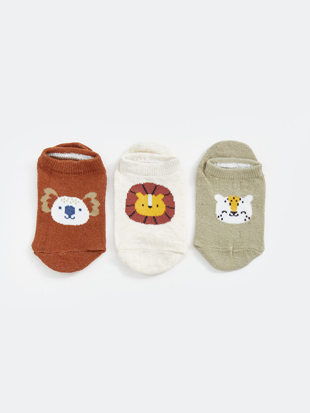 Printed Baby Boy Booties Socks 5 Pieces -S5BP46Z1-JFM