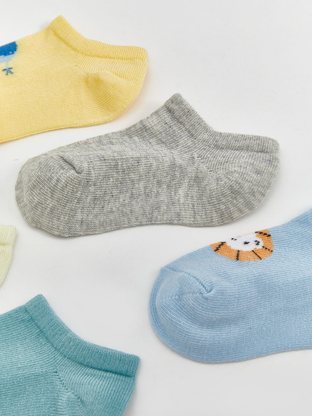Printed Baby Boys Trainer Socks 5 Pack -S5BP51Z1-CRK