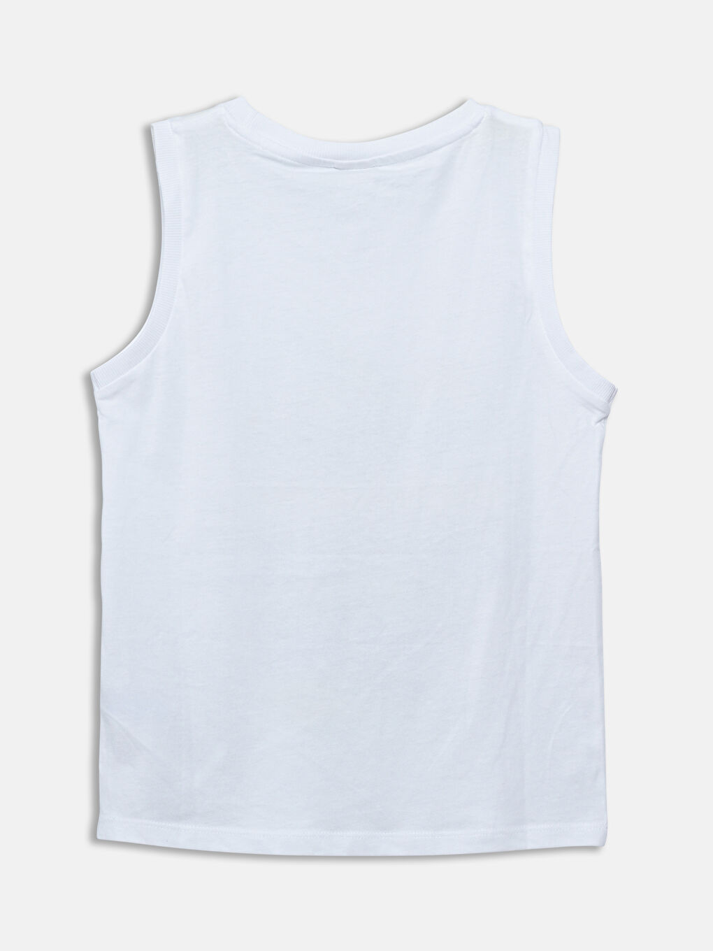 Crew Neck Printed Boys' Vest-1