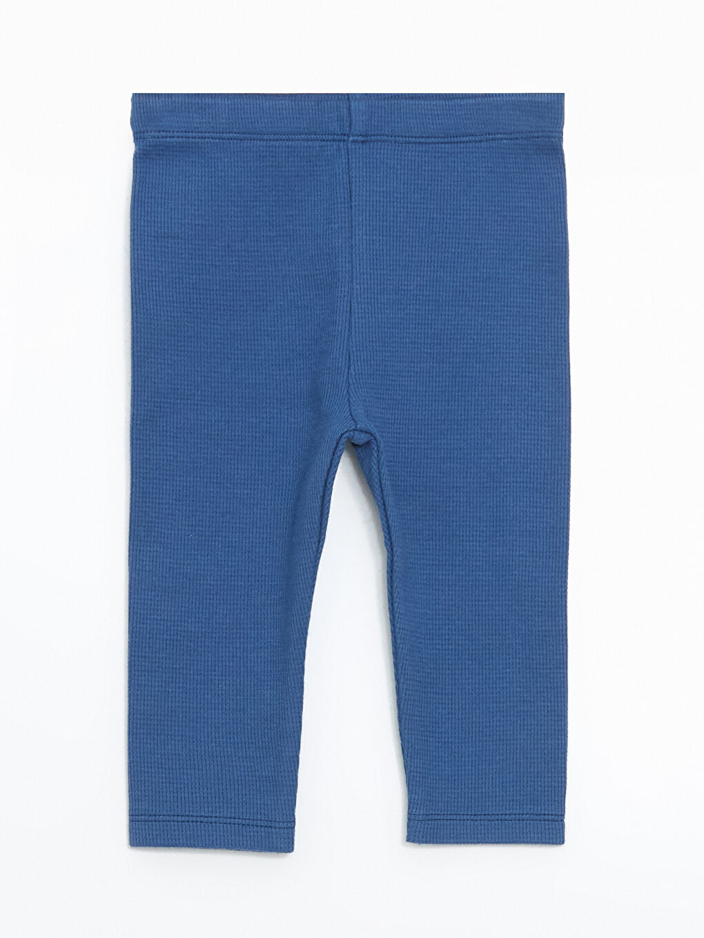 Mavi Beli Lastikli Fitilli Erkek Bebek Tayt