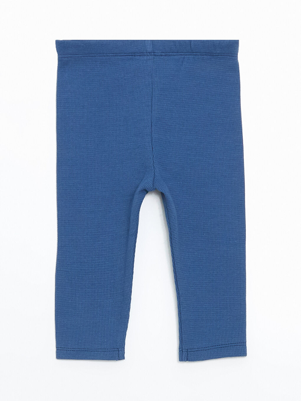 Mavi Beli Lastikli Fitilli Erkek Bebek Tayt-1