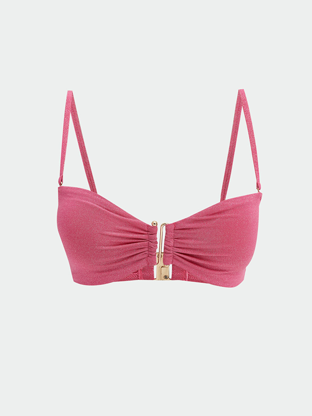 Shiny Look Women's Bikini Top -S5BR48Z8-DDL
