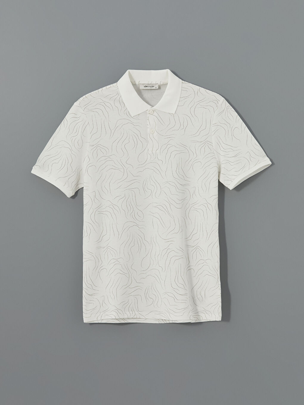 LCW Vision Polo Neck Short Sleeve Pique Men's T-Shirt -S5BR86Z8-R9J