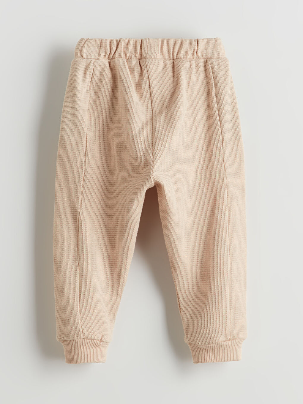 Bej Erkek Bebek Jogger Eşofman Altı-1