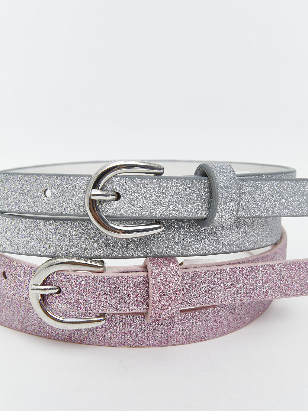 Girl's Shiny Belt 2 Pack -S5BS36Z4-G8Z