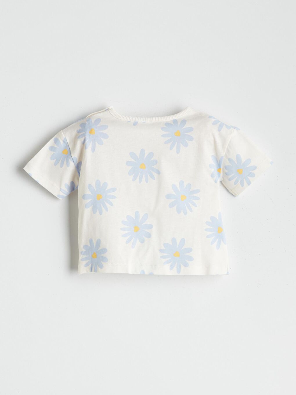 Crew Neck Floral Girls' T-Shirt And Leggings 2-Pack -S5BS50Z1-LQA