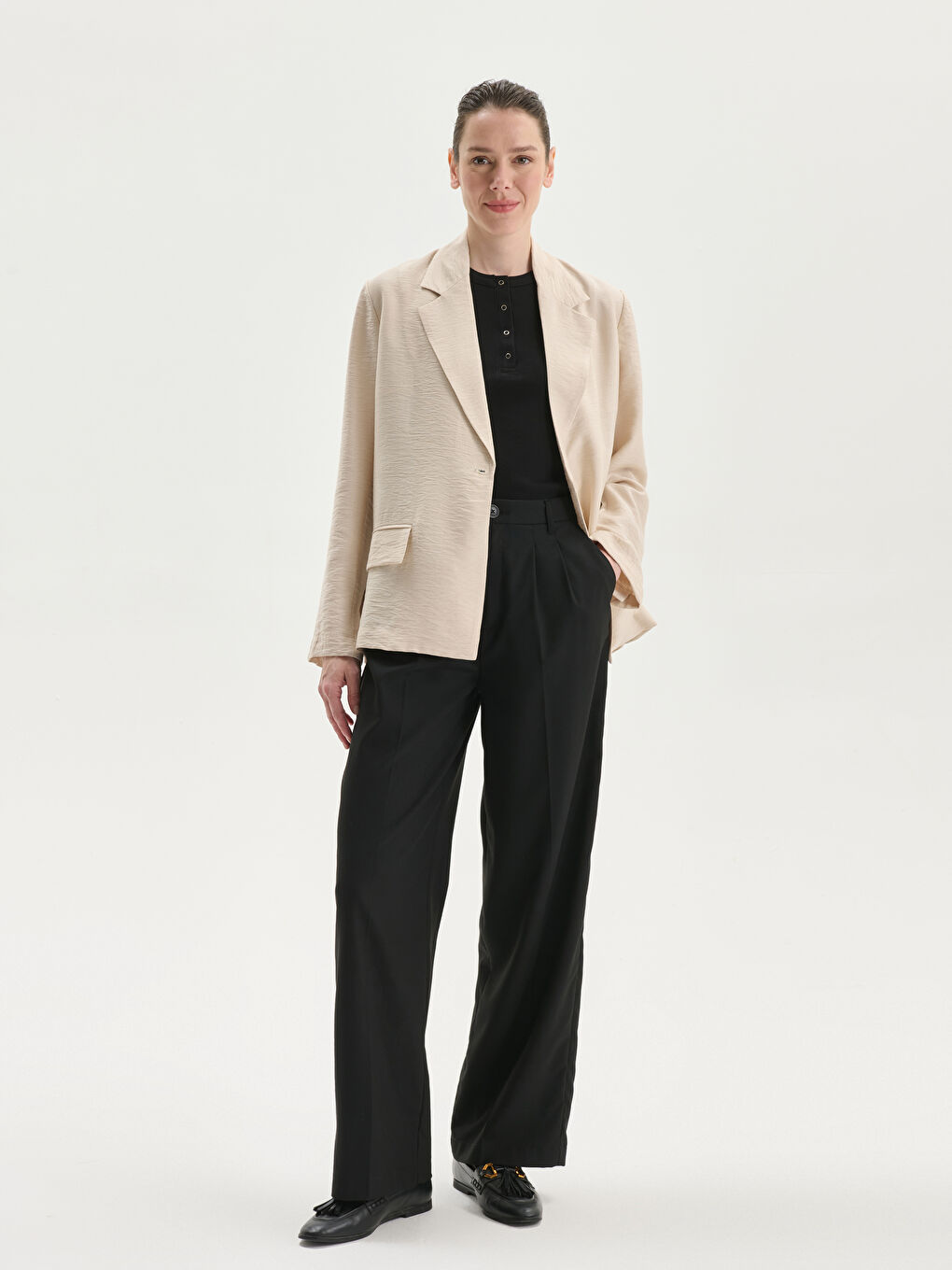 Women's Blazer Jacket -S5BS54Z8-D1N