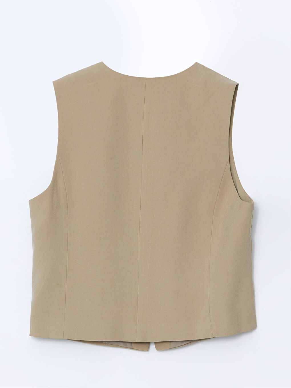 V Neck Women's Classic Waistcoat -S5BS55Z8-D1N