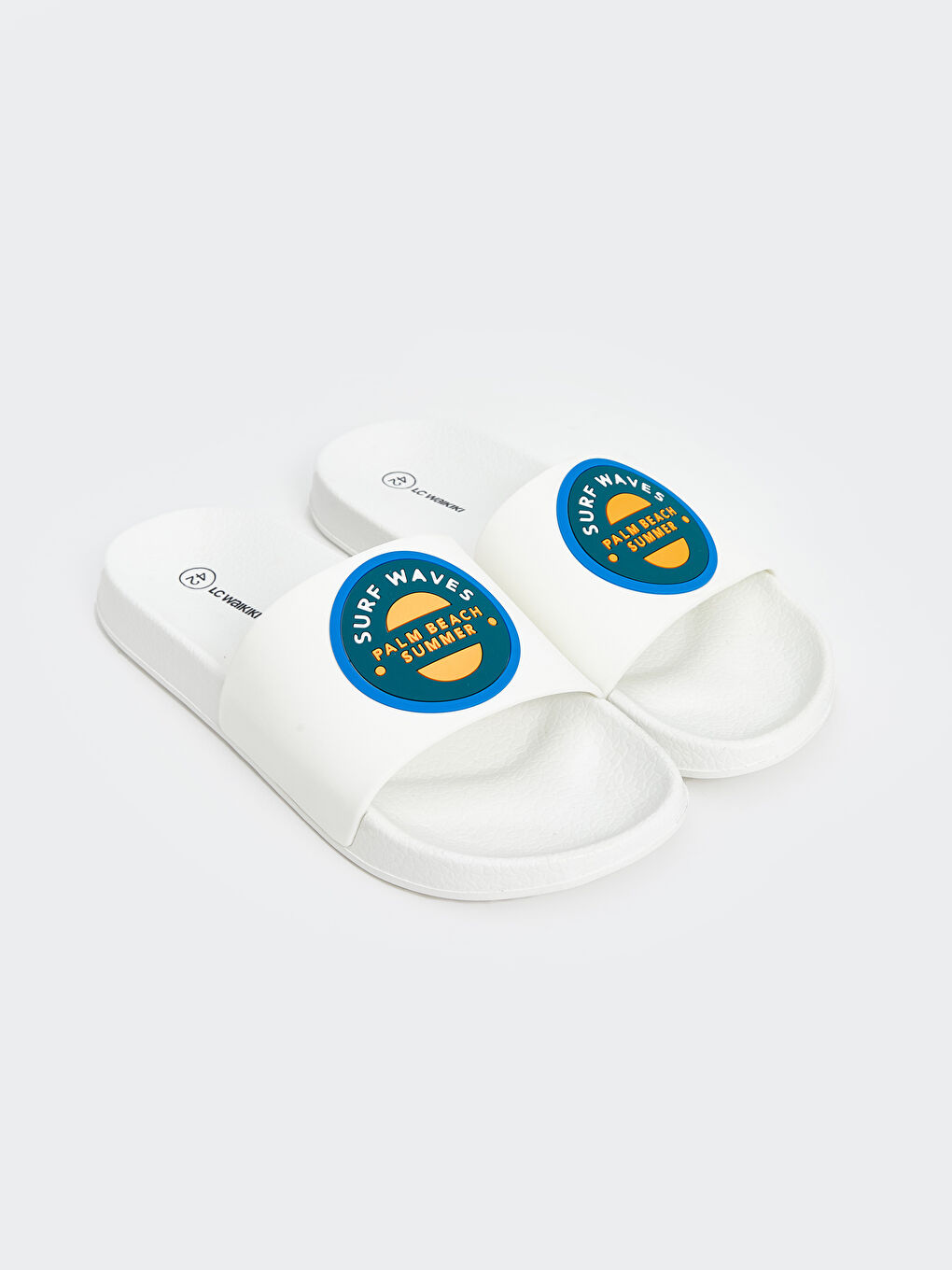 LCW STEPS Printed Single Strap Men's Slider -S5BT11Z8-J5E