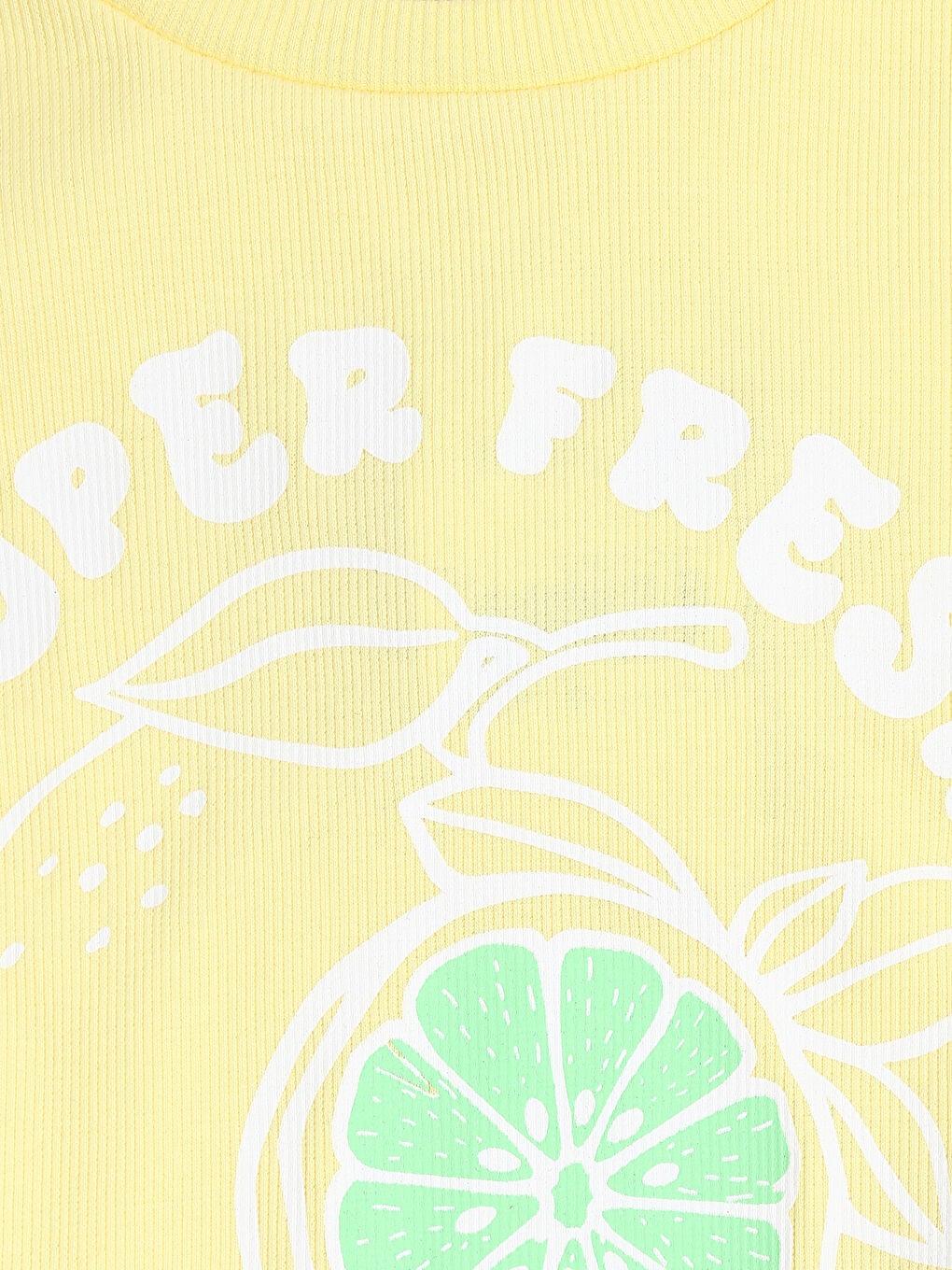 Crew Neck Printed Girls' Set-3