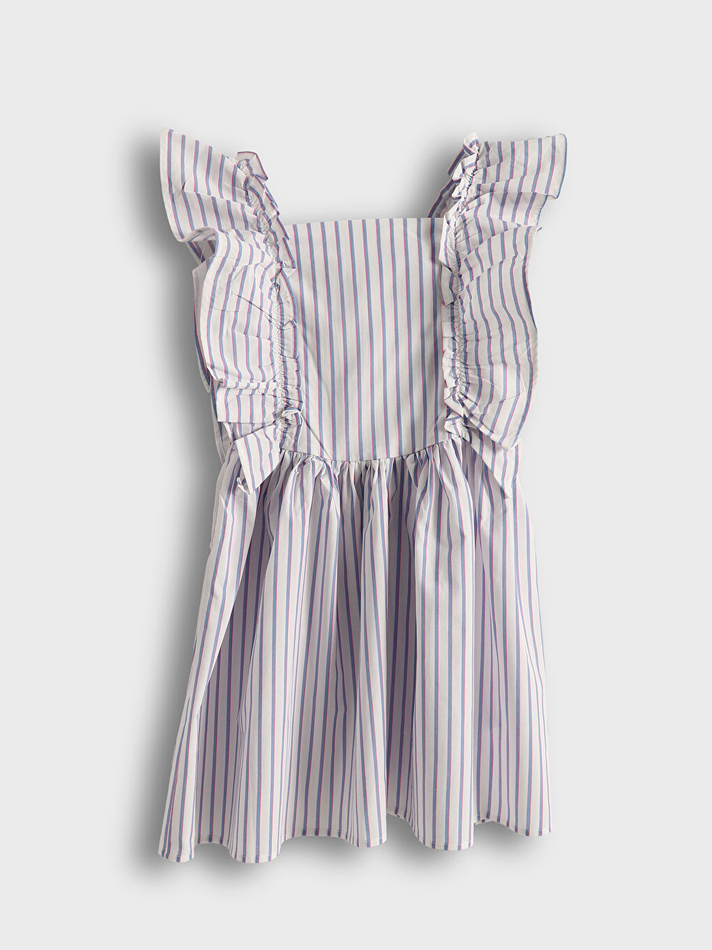 Square Neck Girls' Dress