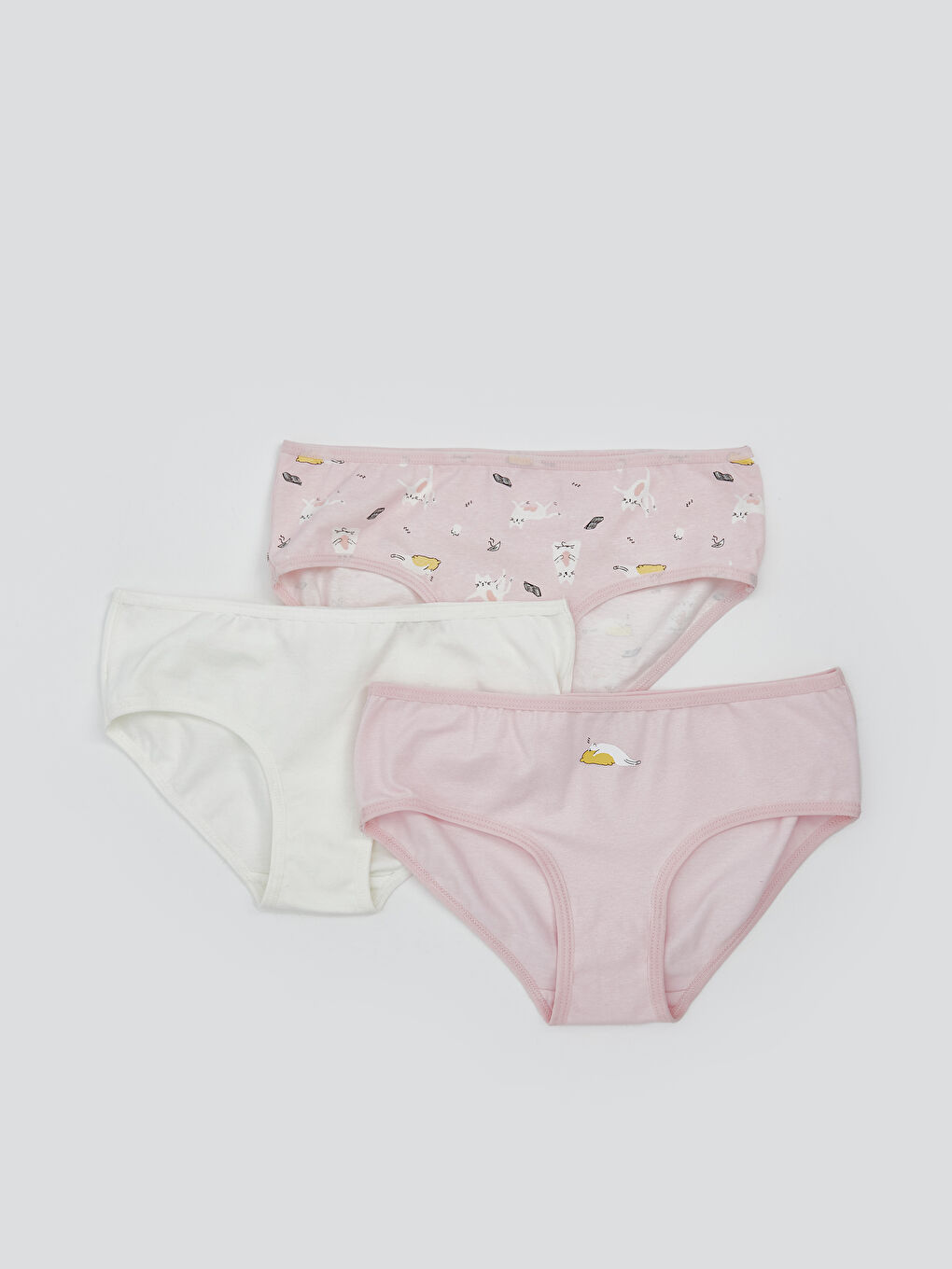 Printed Girl's Panties 3 pcs -S5BV58Z4-LT4