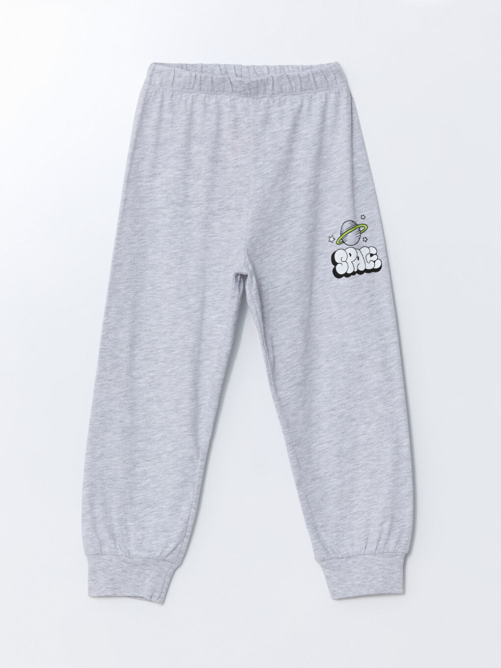 LCW Kids Gri Beli Lastikli Erkek Çocuk Pijama Alt