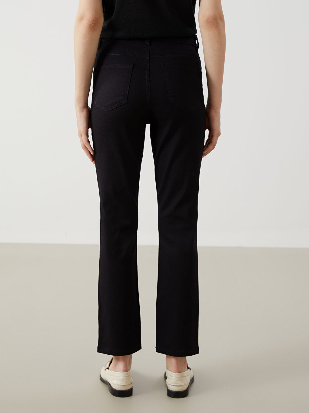 Straight Fit Women's Jeans-5