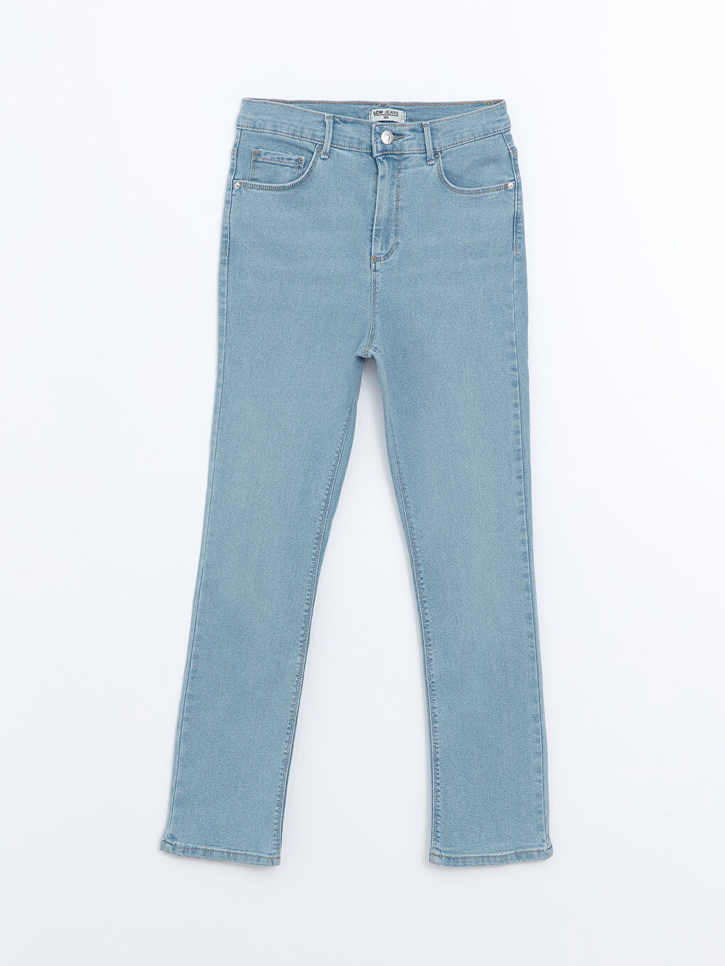 Straight Fit Women's Denim Trousers -S5BY13Z8-311