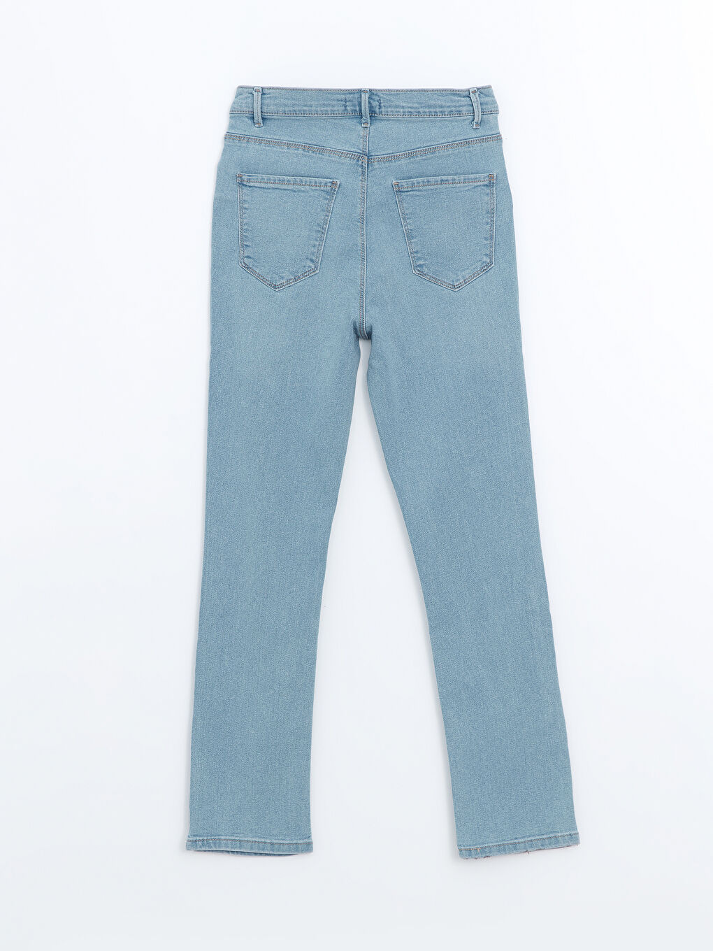 Straight Fit Women's Denim Trousers -S5BY13Z8-311