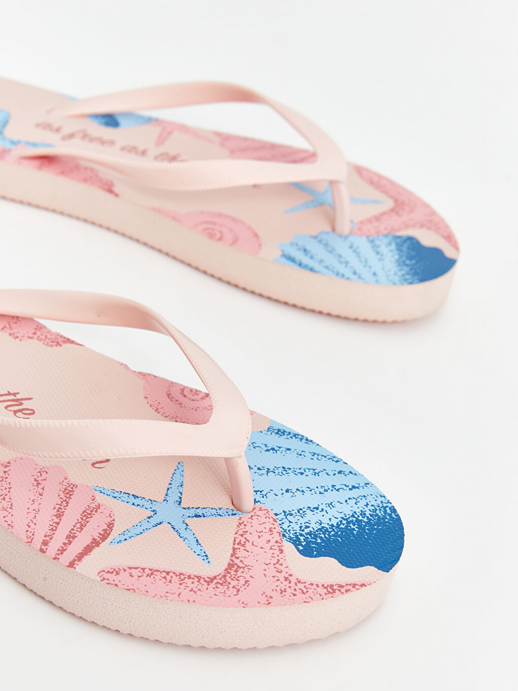 Patterned Women's Beach Sliders -S5BY63Z8-M0T