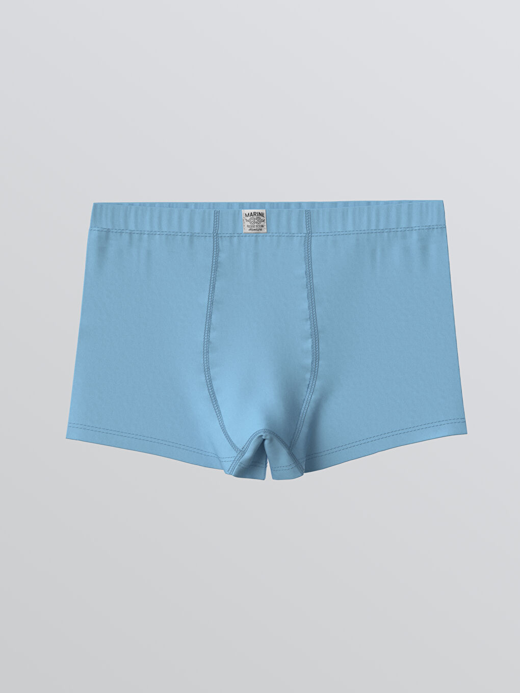 Mavi Basic Erkek Çocuk Boxer