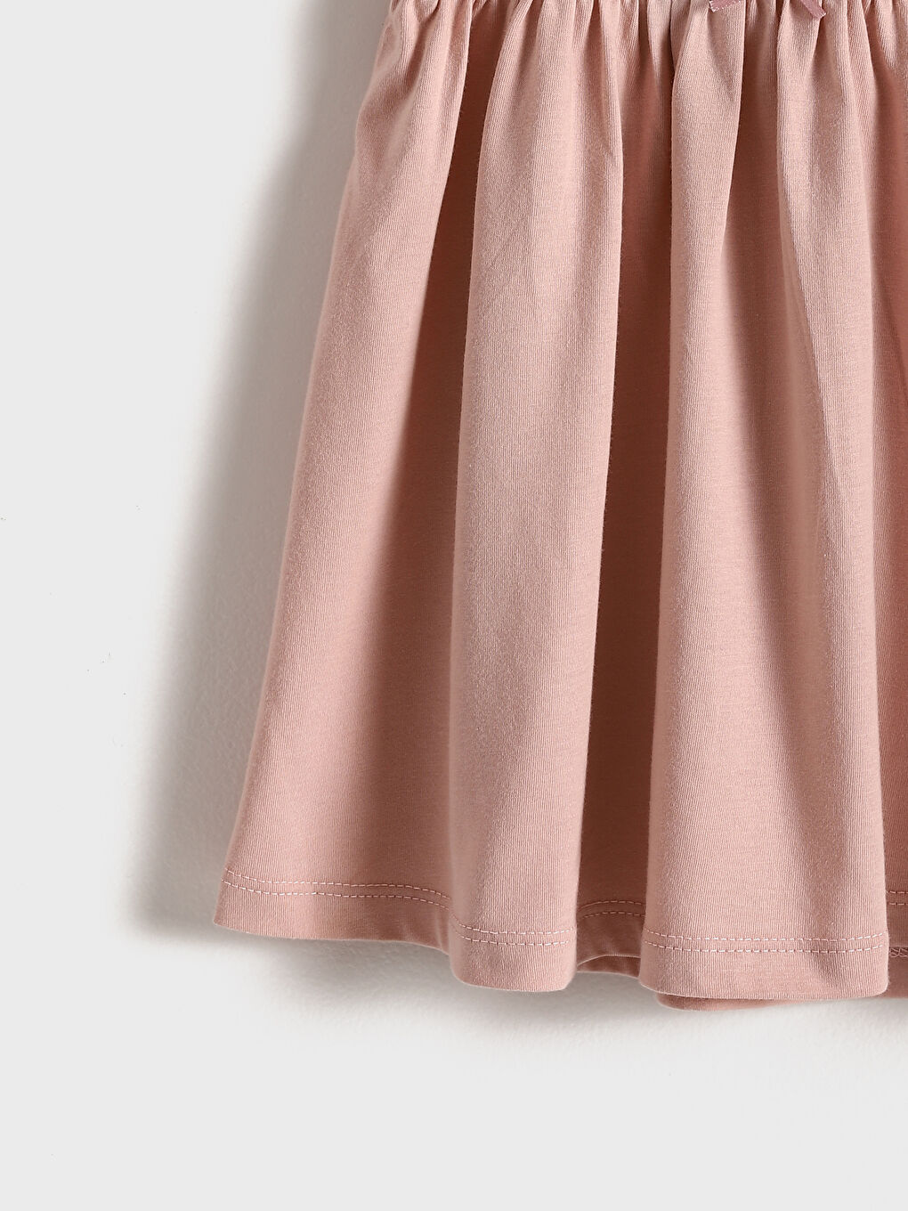 Crew Neck Floral Girls' Dress-2