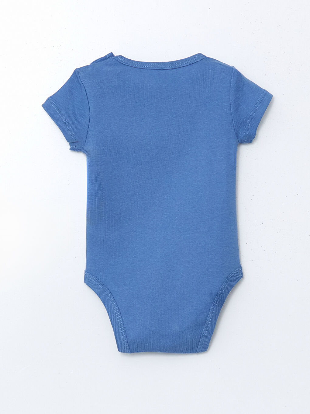 Crew Neck Printed Baby Boy Bodysuit with Snap Crotch 2-Pack -S5BY93Z1-KDW