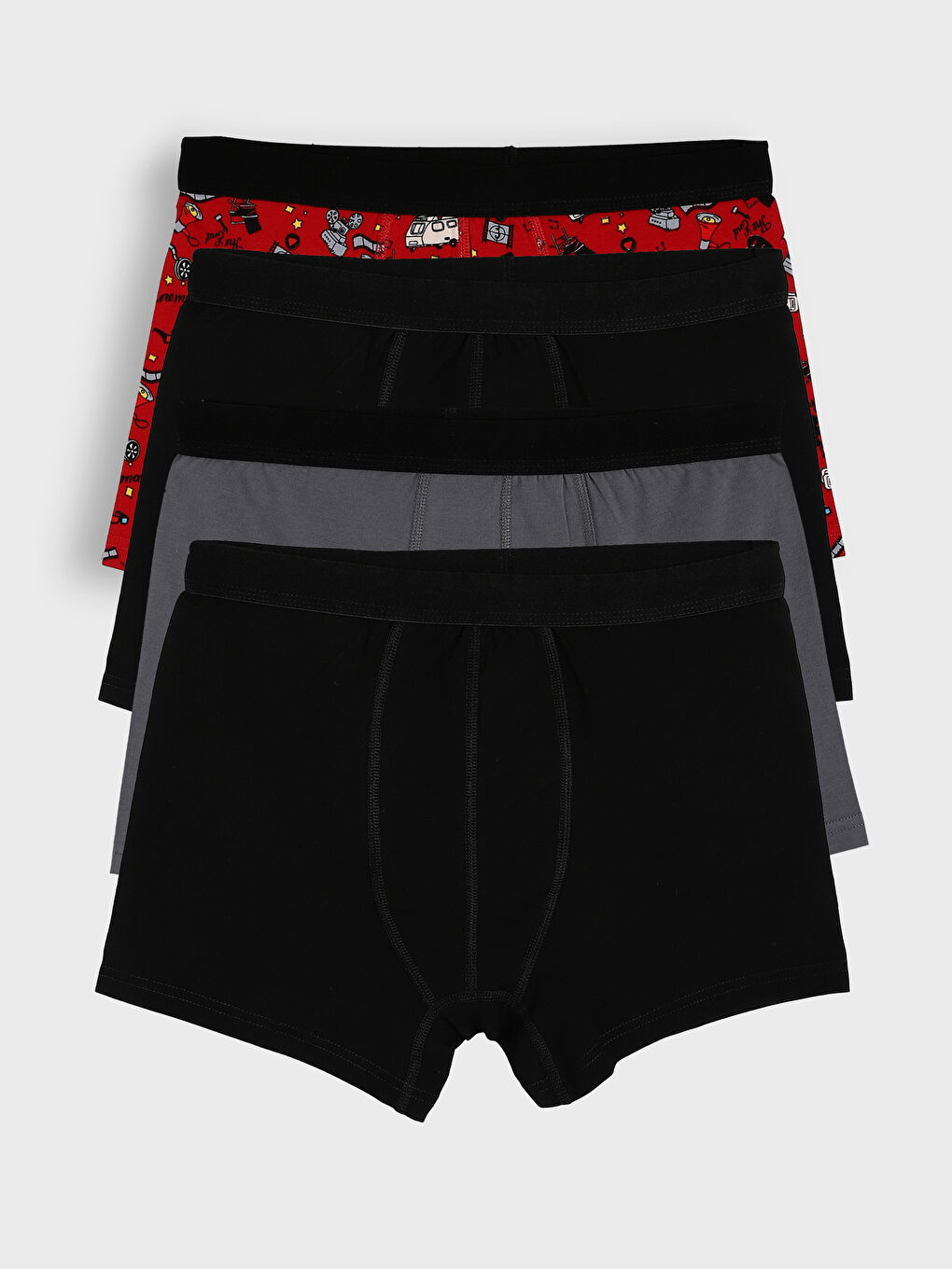 Standard Fit Flexible Fabric Men's Boxer 3-pack-5
