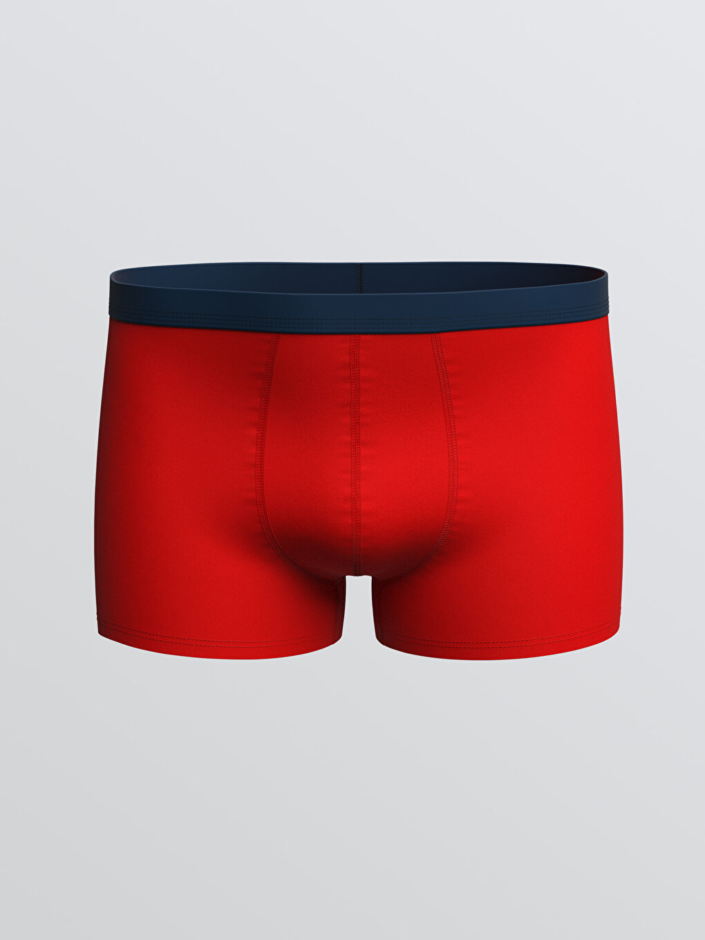 سراويل بوكسر للرجال بقماش مرن عادي ٣ قطع-2