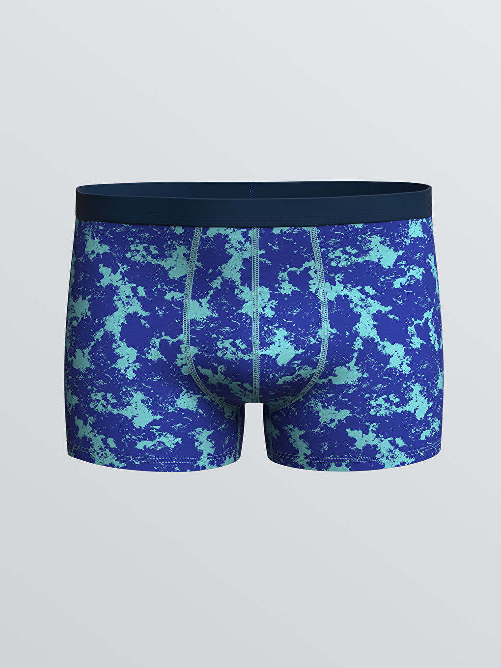 Lot de 3 Caleçons Boxers en Coton Extensible Coupe Standard pour Hommes-3