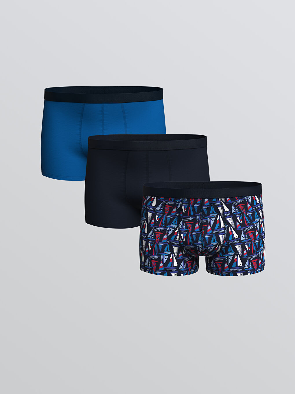 Standard Fit Cotton Stretch Men's Boxer 3-pack -S5CA51Z8-LSJ