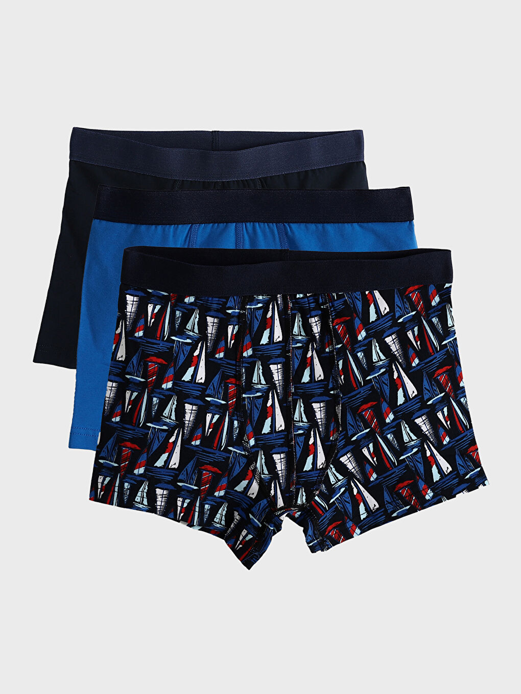 Standard Fit Cotton Stretch Men's Boxer 3-pack -S5CA51Z8-LSJ