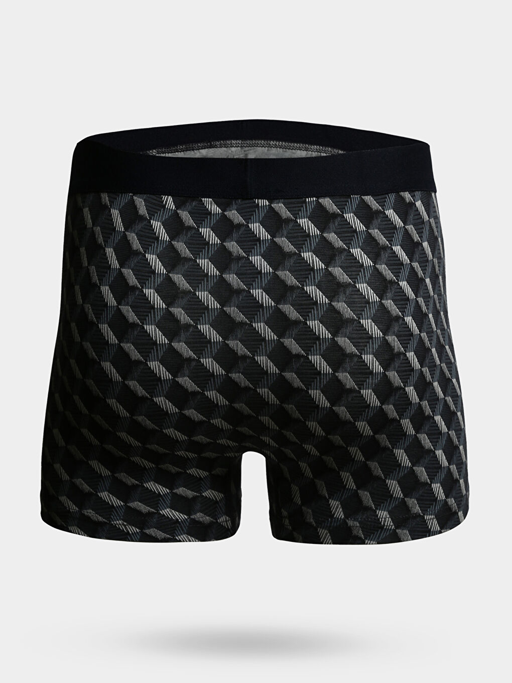 Lot de 3 Caleçons Boxers en Coton Extensible Coupe Standard pour Hommes-2