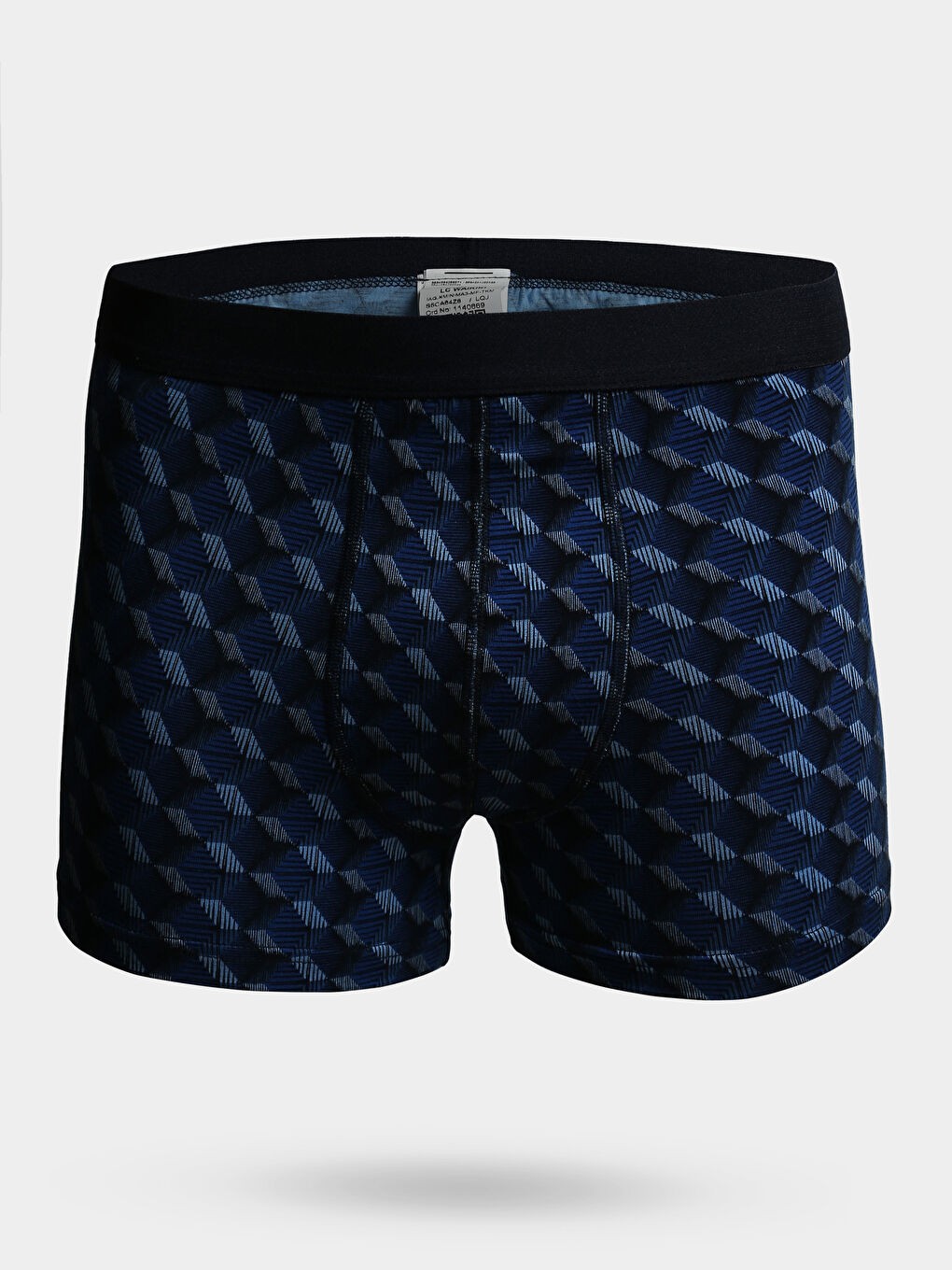 Lot de 3 Caleçons Boxers en Coton Extensible Coupe Standard pour Hommes-3