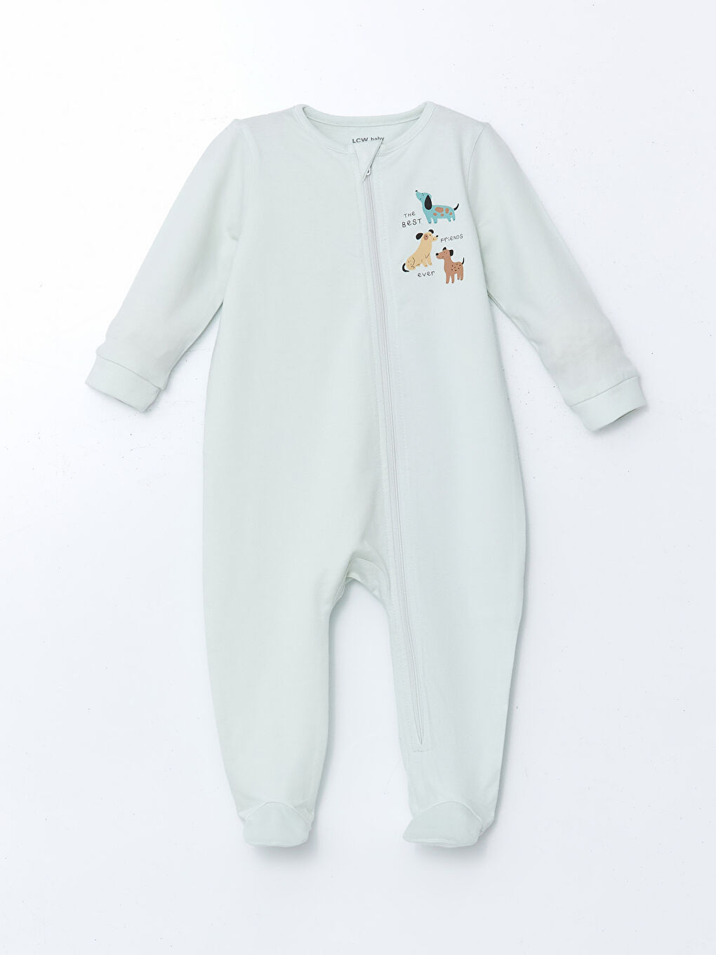 Crew Neck Printed Baby Boys' Jumpsuit 2 Pack -S5CA89Z1-SRS