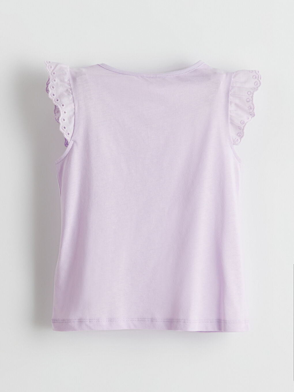 Crew Neck Embroidered Cotton Girls Blouse -S5CA96Z1-G0W