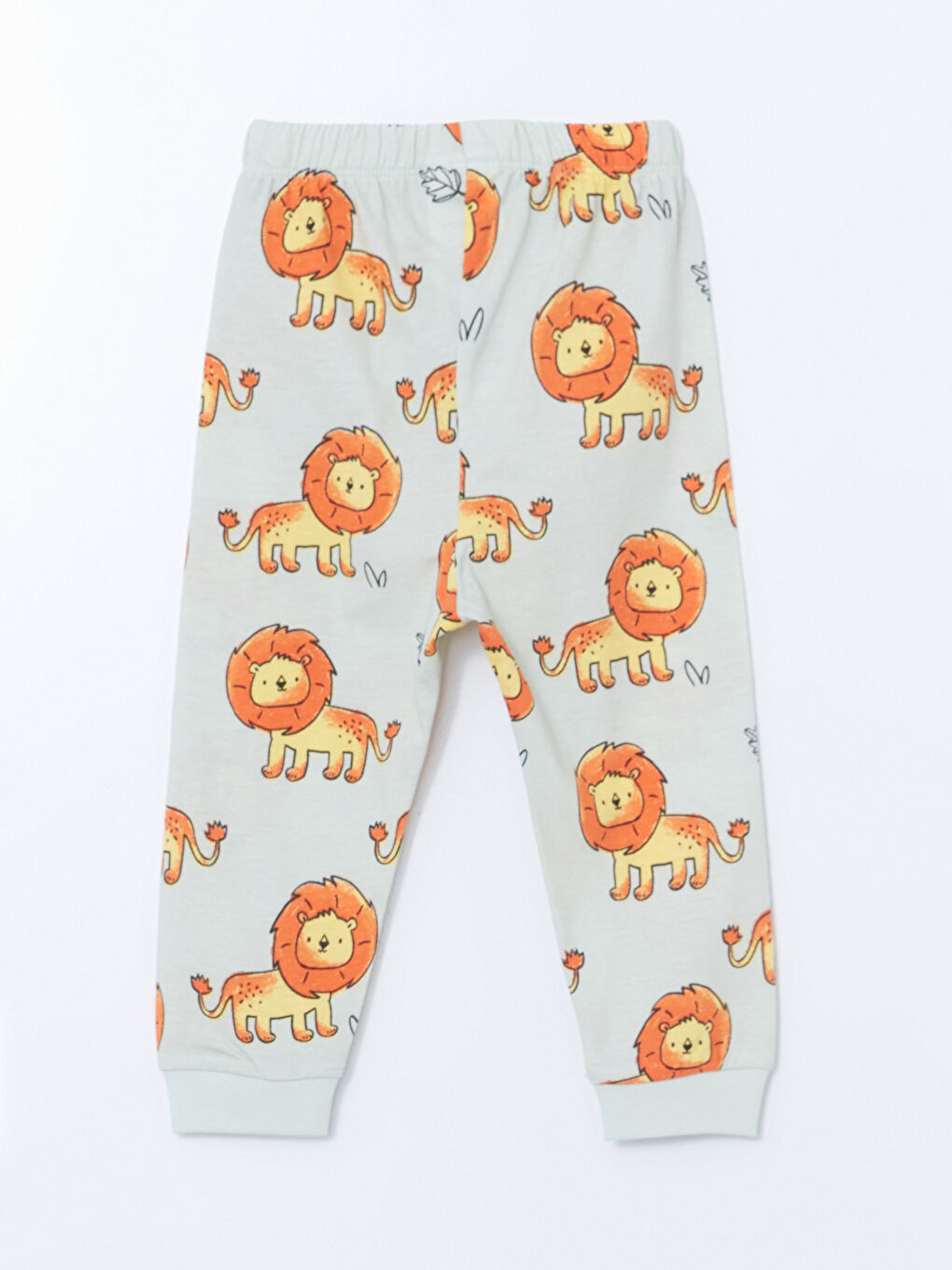 Lion Printed Baby Boys' Pyjama Set 2 Pack -S5CB09Z1-FDU