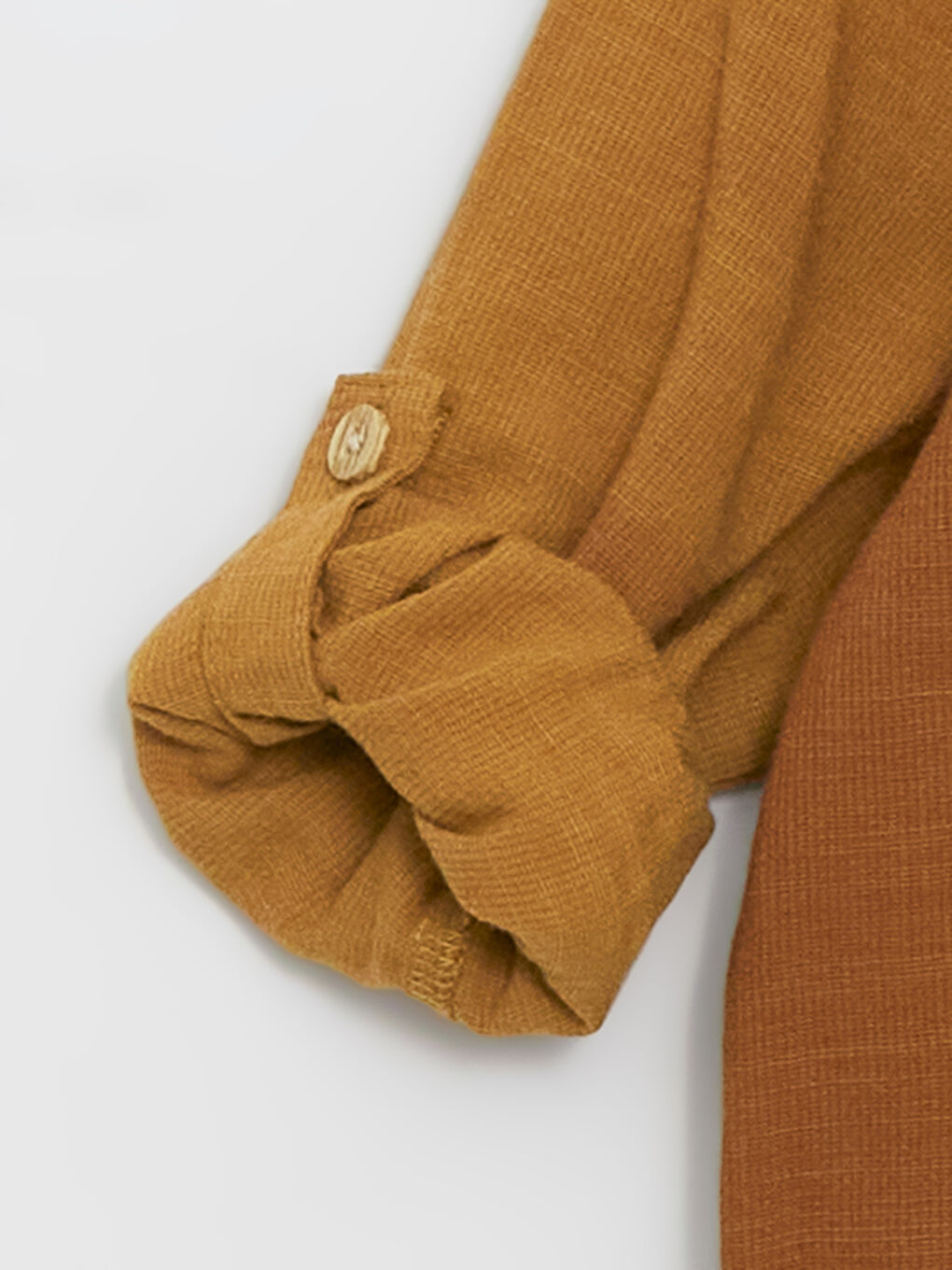 Kahverengi Cepli Erkek Bebek Gömlek-1