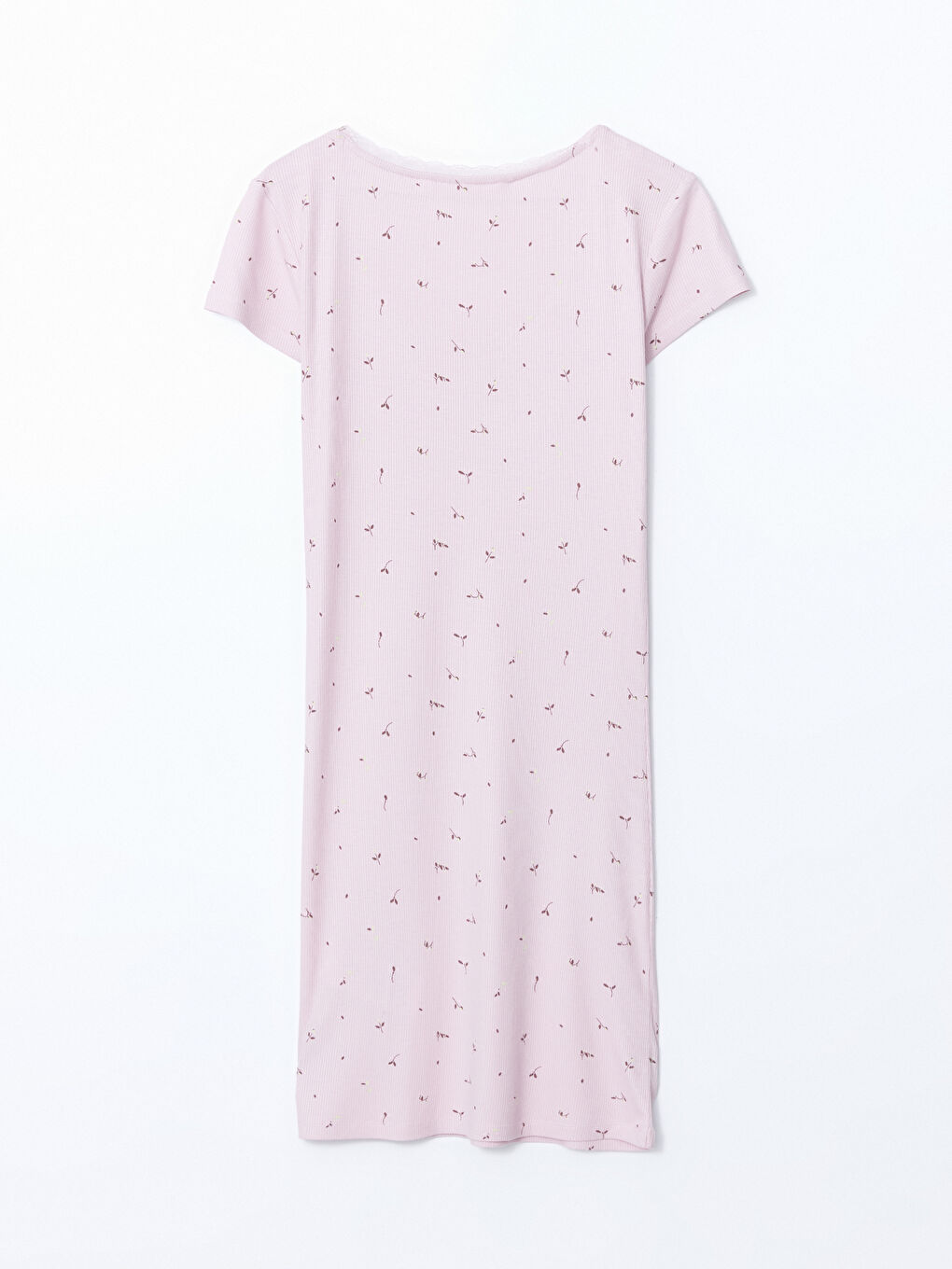 U Neck Printed Women's Nightdress -S5CB67Z8-LT3