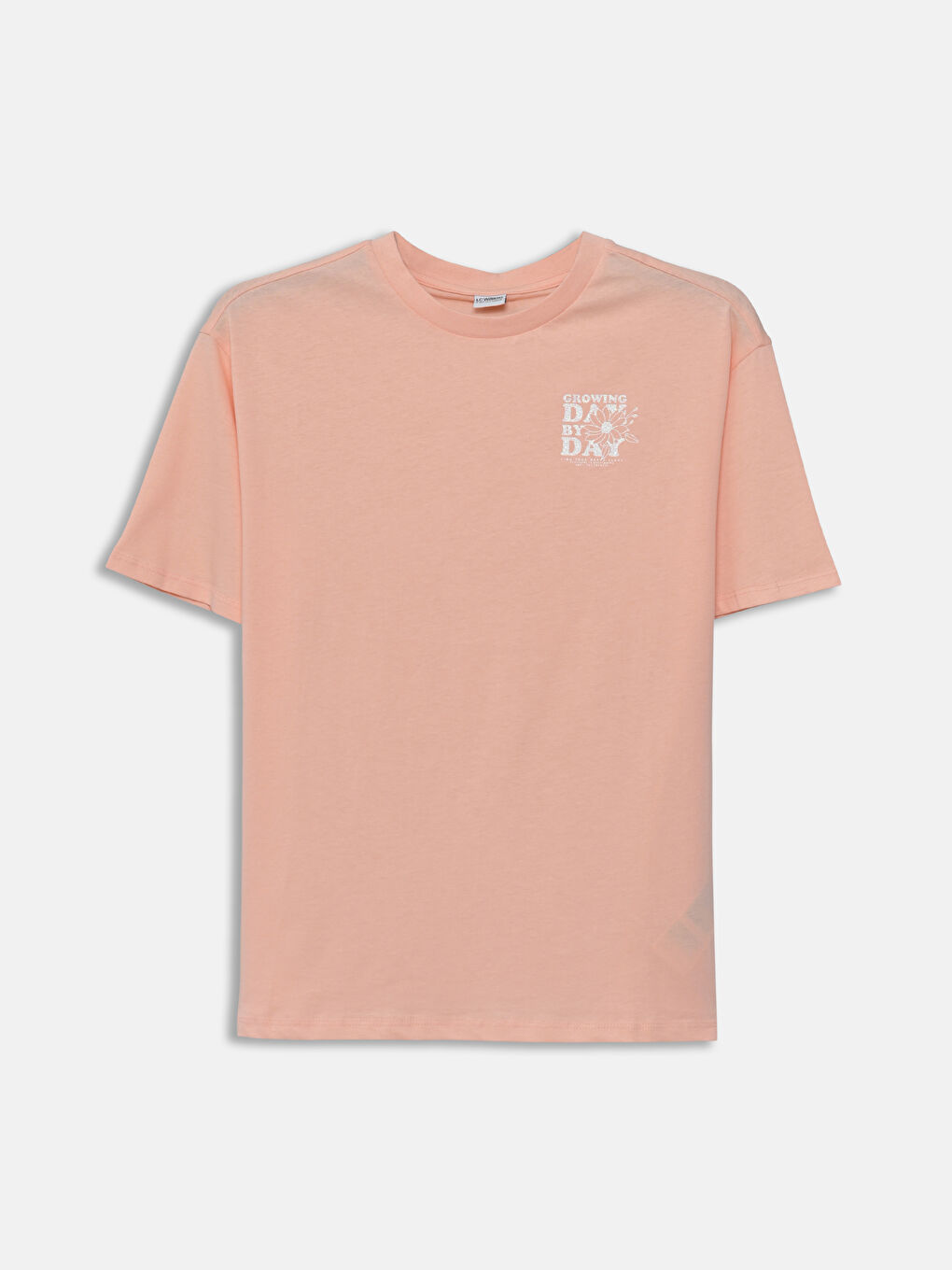 Crew Neck Floral Girls' T-Shirt -S5CB75Z4-G5P