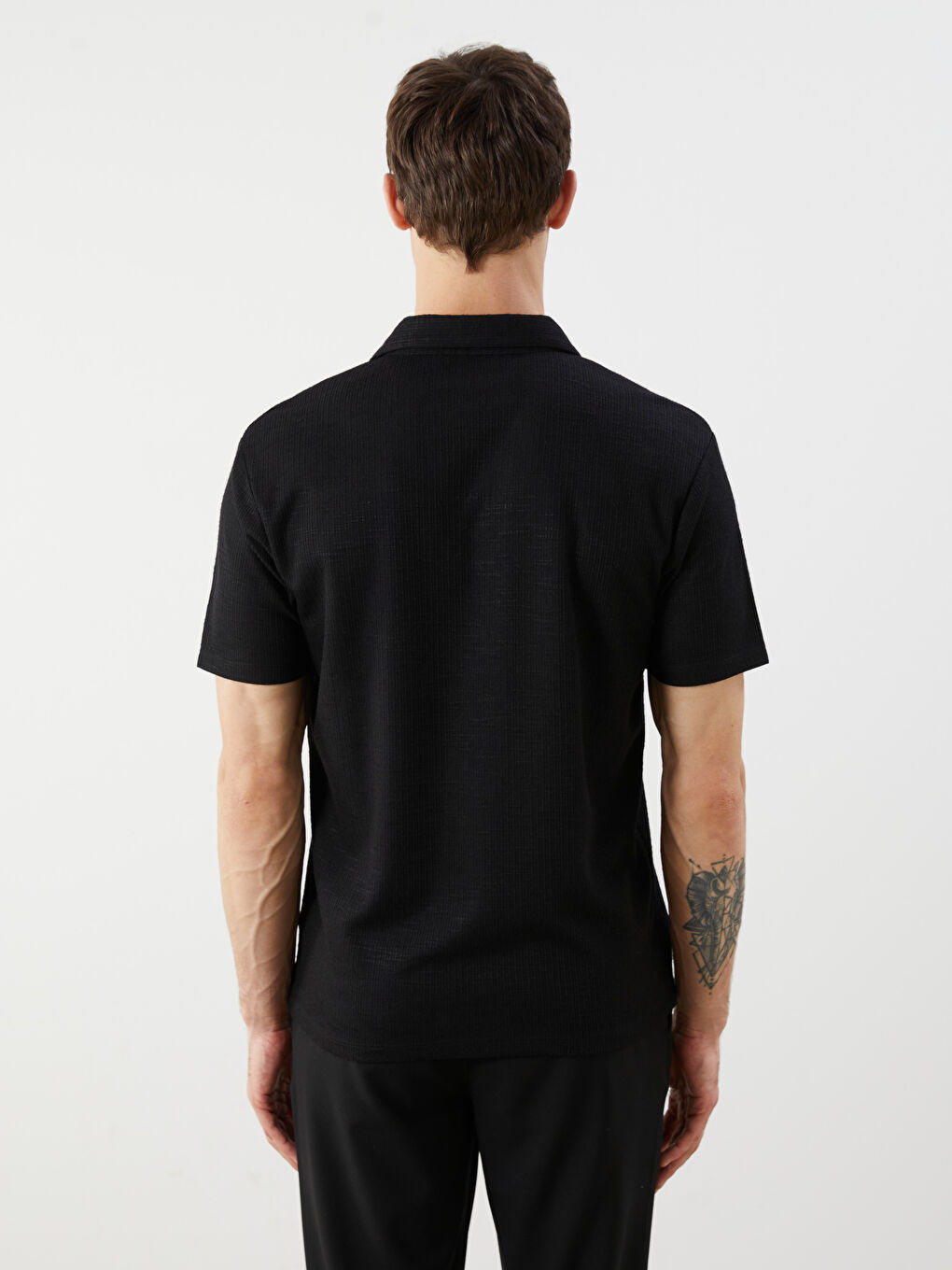 LCW Vision Polo Neck Short Sleeve Men's T-Shirt -S5CC26Z8-CVL