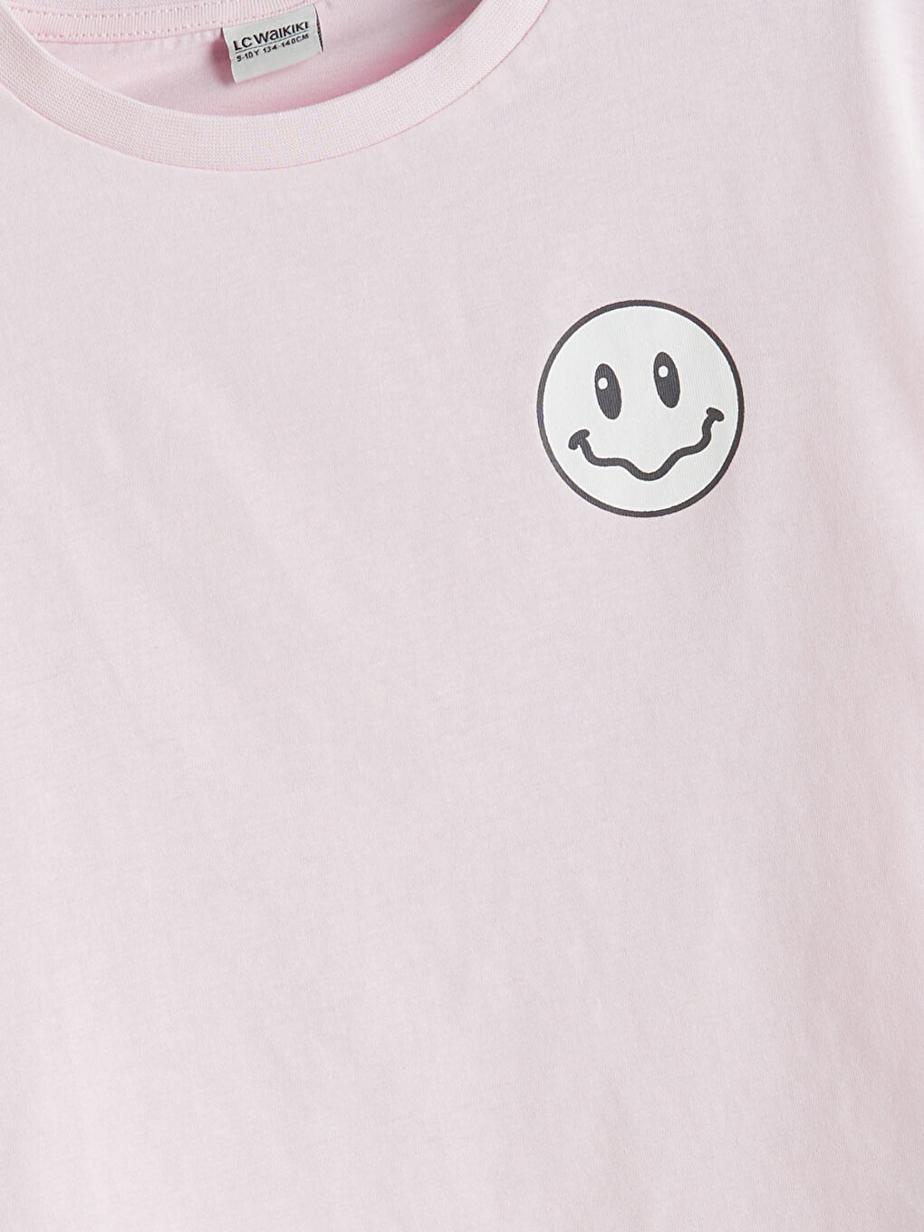 Crew Neck Girls' Crop T-Shirt -S5CC29Z4-JH4