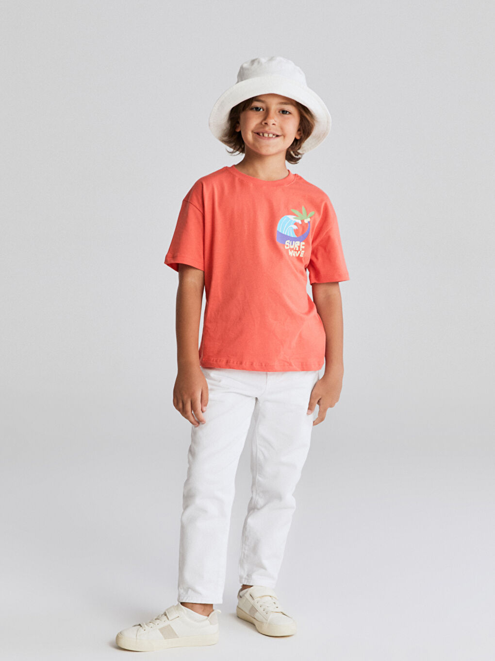 LCW Kids جینزی کەمەر لاستیکی ڕێکخراو بۆ کوڕان -S5CC39Z4-844