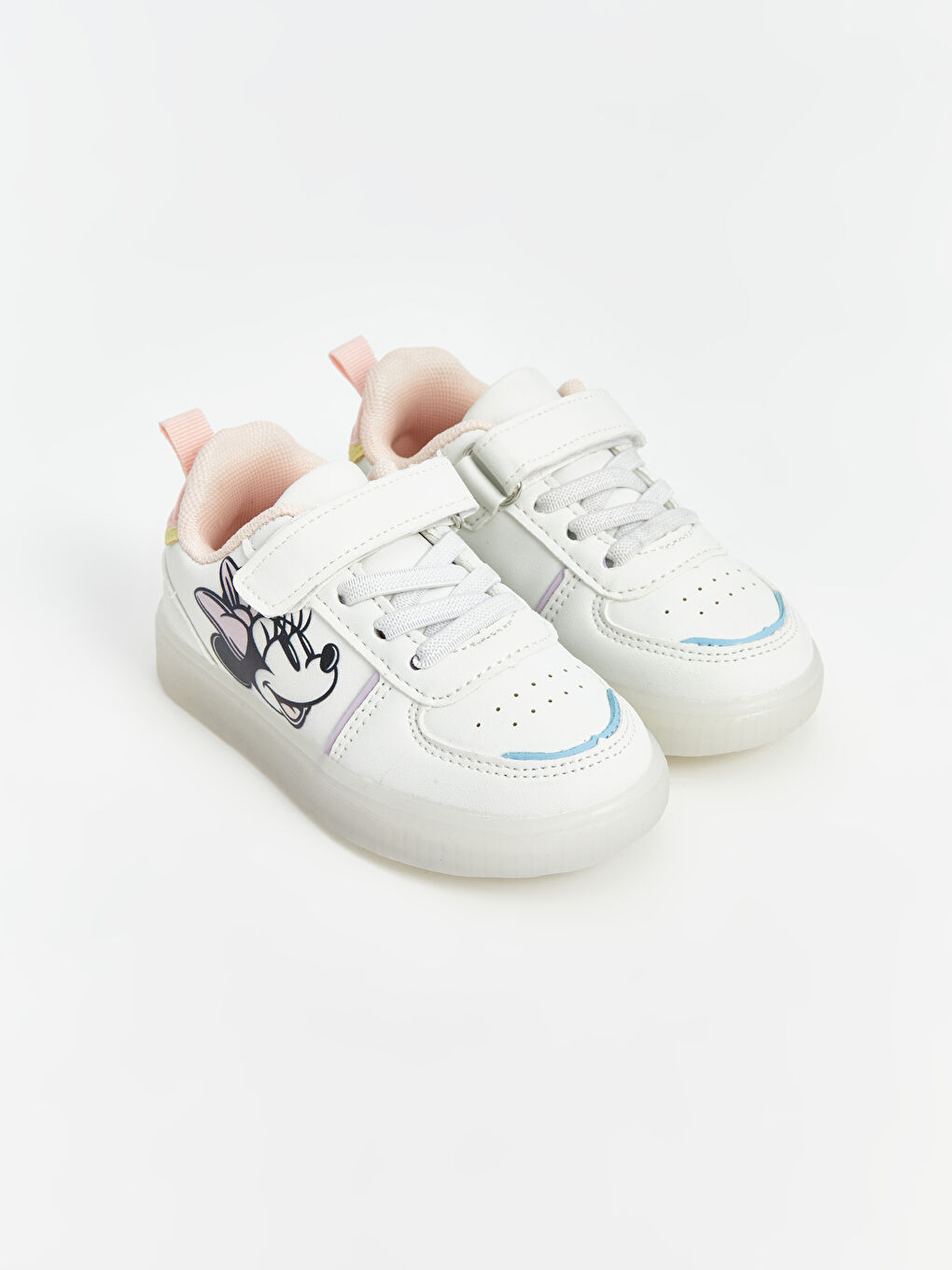 Minnie Mouse Printed Baby Girls' Sneakers -S5CD09Z1-J5E