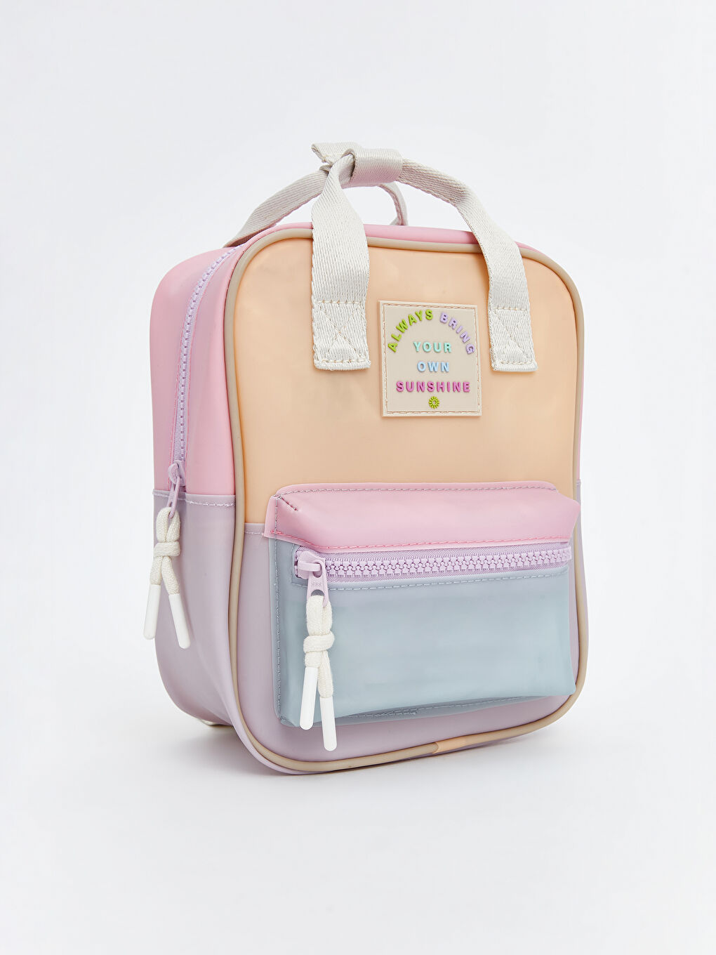 Color Block Girls' Backpack -S5CD12Z4-FGL