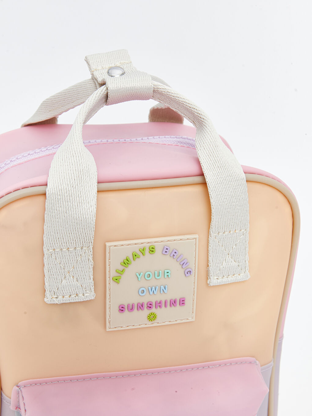 Color Block Girls' Backpack -S5CD12Z4-FGL