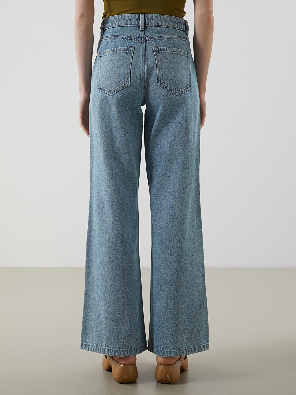 Wideleg Women's Jeans -S5CD18Z8-311