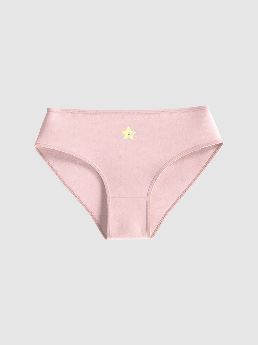 Pembe Baskılı Kız Çocuk Külot