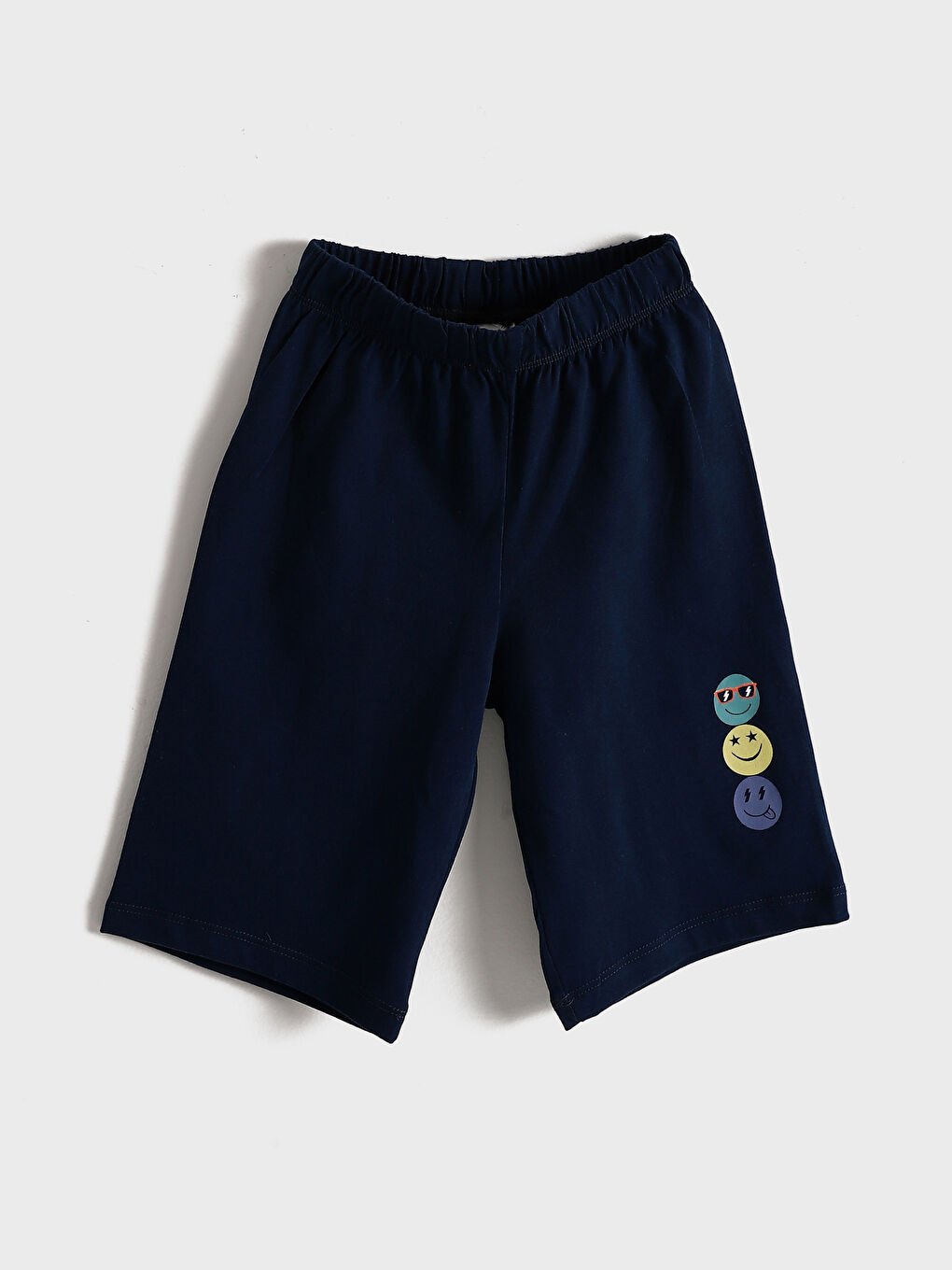 Crew Neck Boys' Shorts Pyjama Set-2