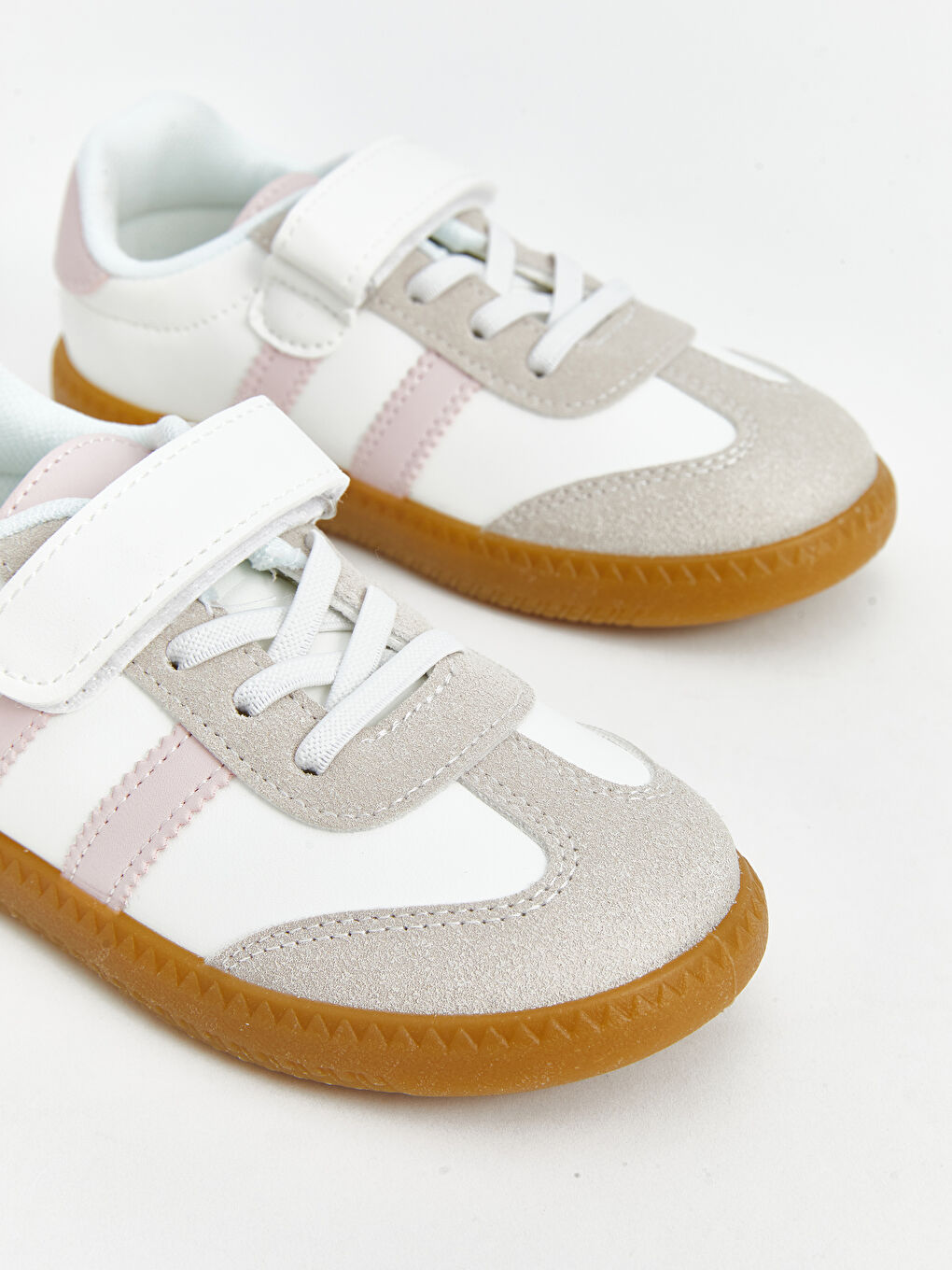 Lace-Up and Hook-and-Loop Girls' Sneakers -S5CD71Z4-J5E