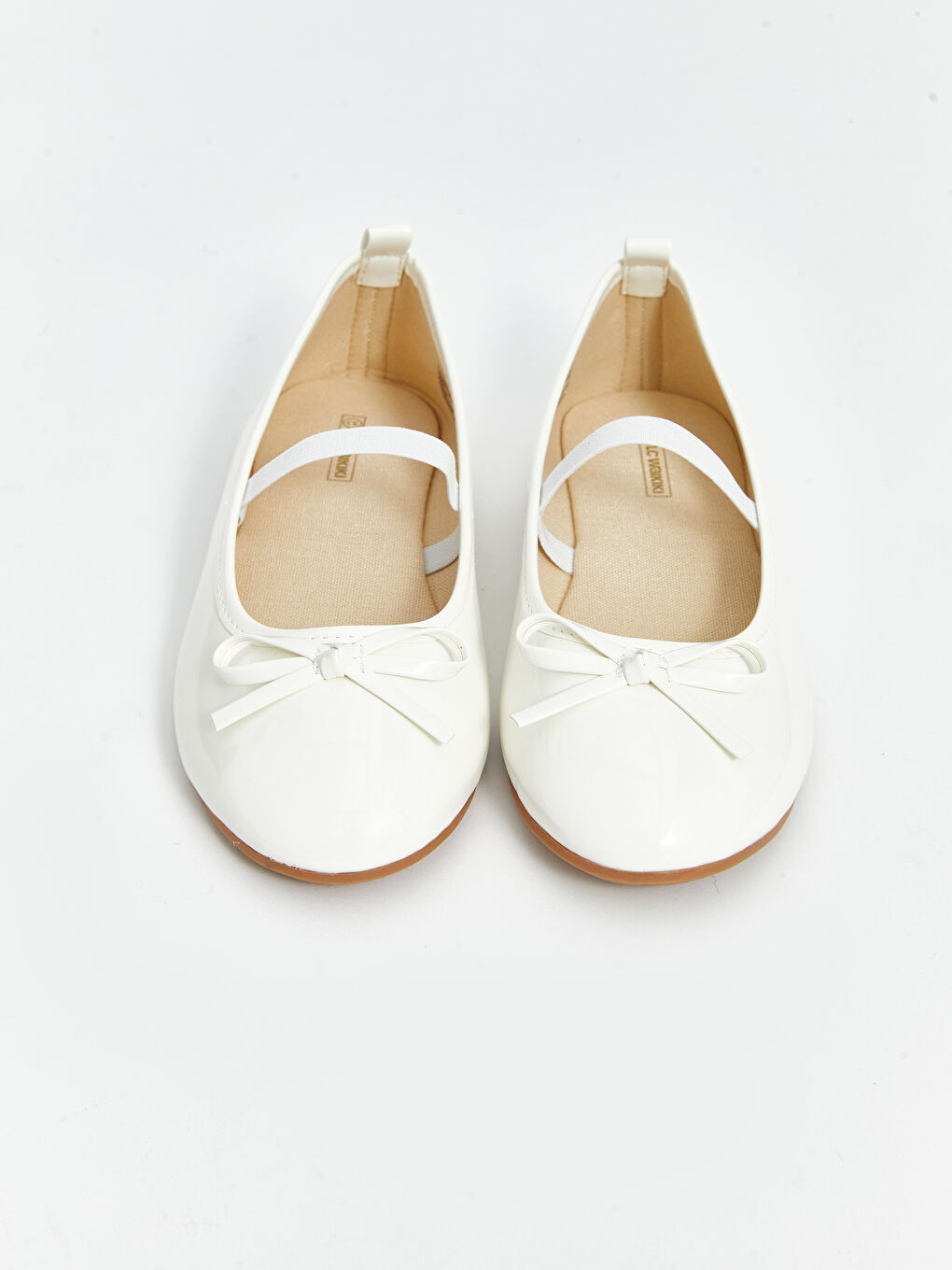 Girl WHITE Ballet Flats -S5CE36Z4-J5E