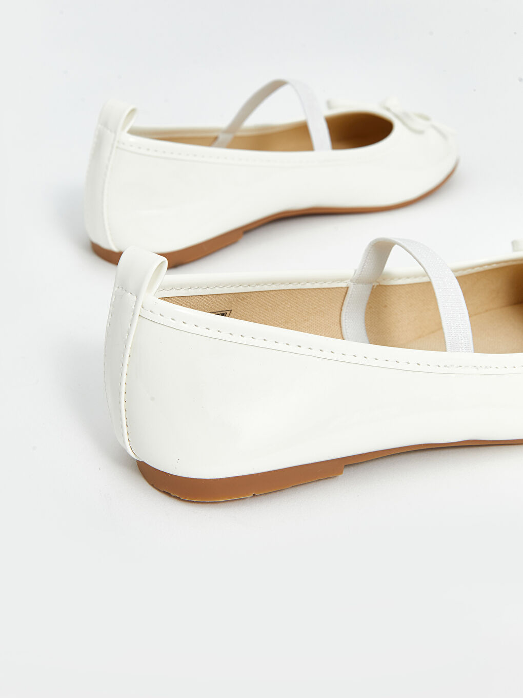 Girl WHITE Ballet Flats -S5CE36Z4-J5E